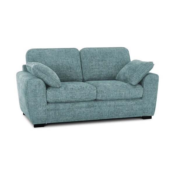 Duck Egg Fabric Sofas - 2 Seater Sofa - Melbourne Range - Oak Furnitureland