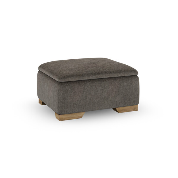 Milldale Storage Footstool in Garda Moody Fabric - Oak Furnitureland