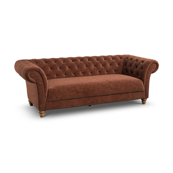 Copperwood Fabric Sofas - 3 Seater Sofa - Montgomery Range - Oak Furnitureland