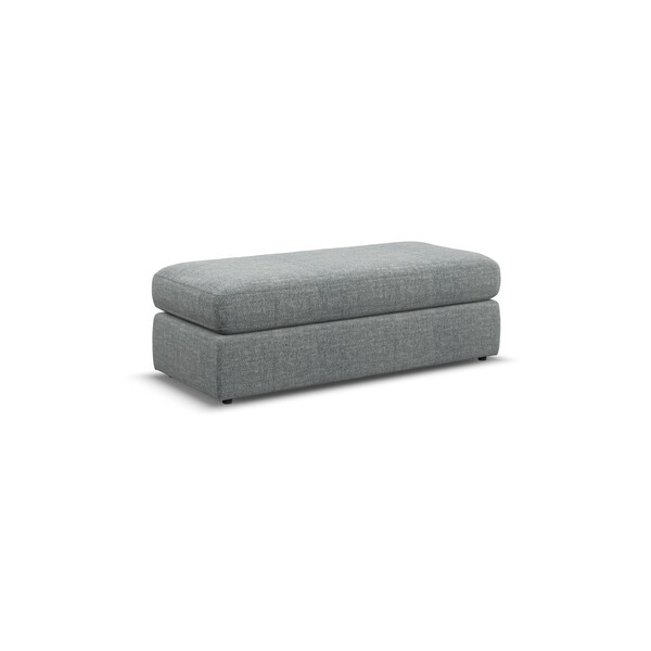 Steel Fabric Sofas - Large Fender Footstool - Morgan Sectional Sofas Range - Oak Furnitureland