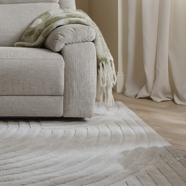 160 x 230cm - Cream Rugs - Ohio Rug - Oak Furnitureland