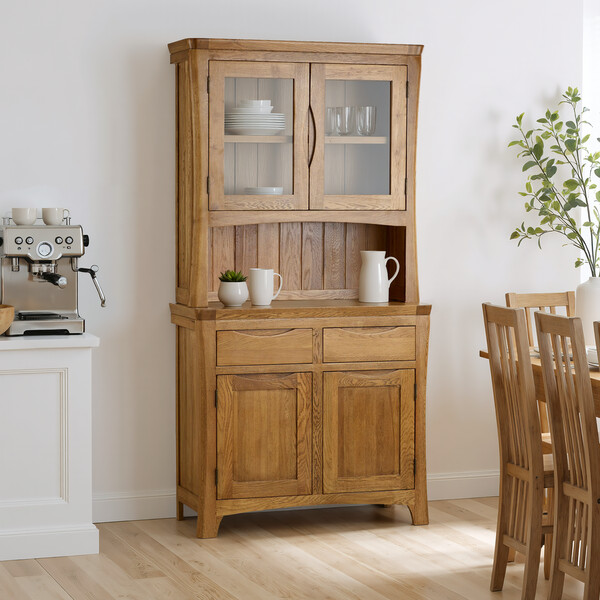 Handmade 100% Solid Rustic Oak Dressers - Small Dresser - Orrick Range - Oak Furnitureland