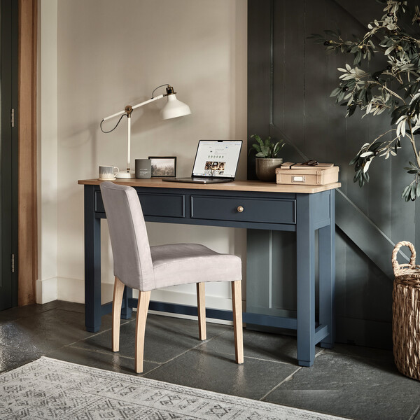 Solid Oak & Painted Desks - Desk - Richmond Range - Oak Furnitureland