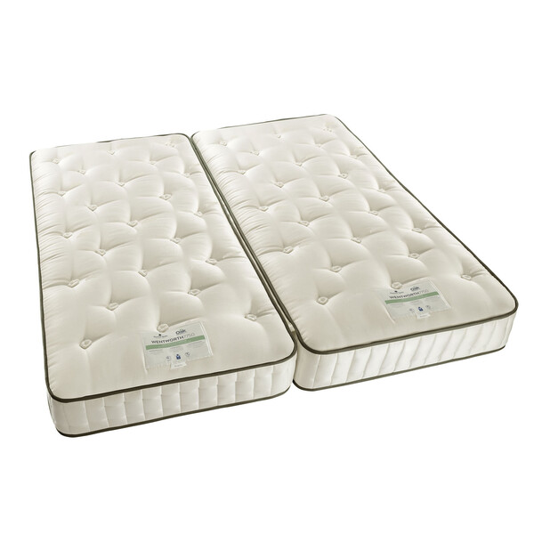 Zip and Link - Firm Mattresses - Super King-Size Mattress - Harrison Spinks Wentworth Matt Range - Oak Furnitureland