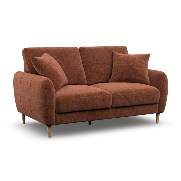 Copperwood Fabric Sofas - 2 Seater Sofa - Zara Range - Oak Furnitureland