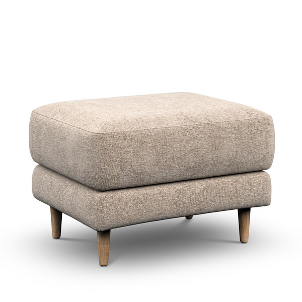 Abalone Fabric Sofas - Footstool - Zara Range - Oak Furnitureland