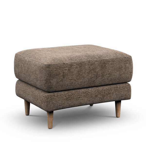 Smokestone Fabric Sofas - Footstool - Zara Range - Oak Furnitureland