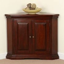 Louis Philippe Solid Mahogany Corner Unit Louis Philippe Solid Mahogany Corner Unit