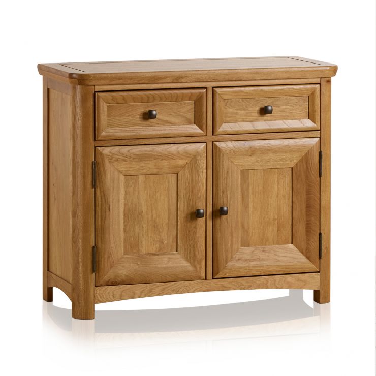 Wiltshire Small Sideboard in Natural Oak Oak Furniture Land