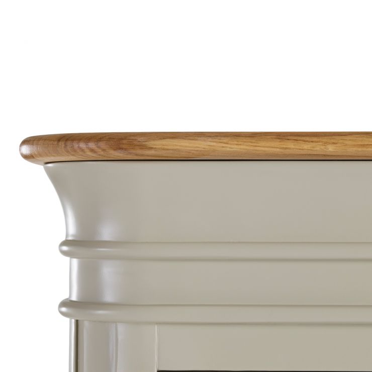 Brindle Large Dresser I Natural Oak and Painted Oak Furnitureland