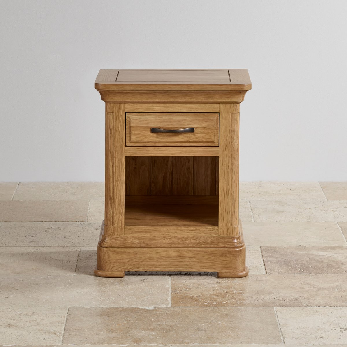 Canterbury Side Table in Natural Solid Oak Oak Furniture Land