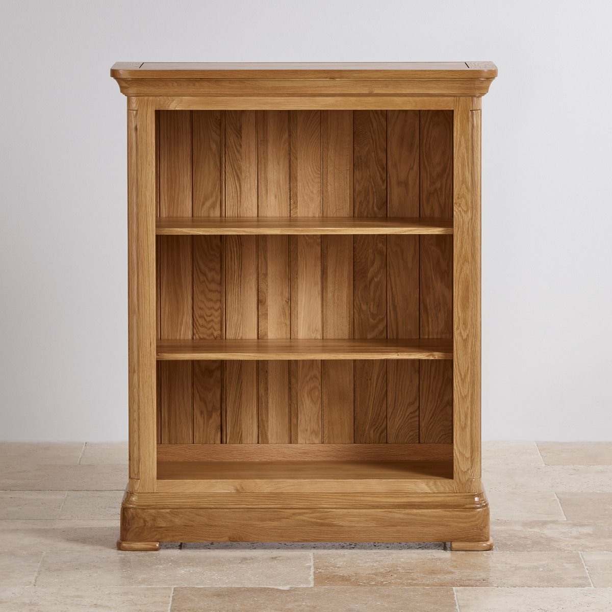 Canterbury Small Bookcase Solid Oak Oak Furniture Land