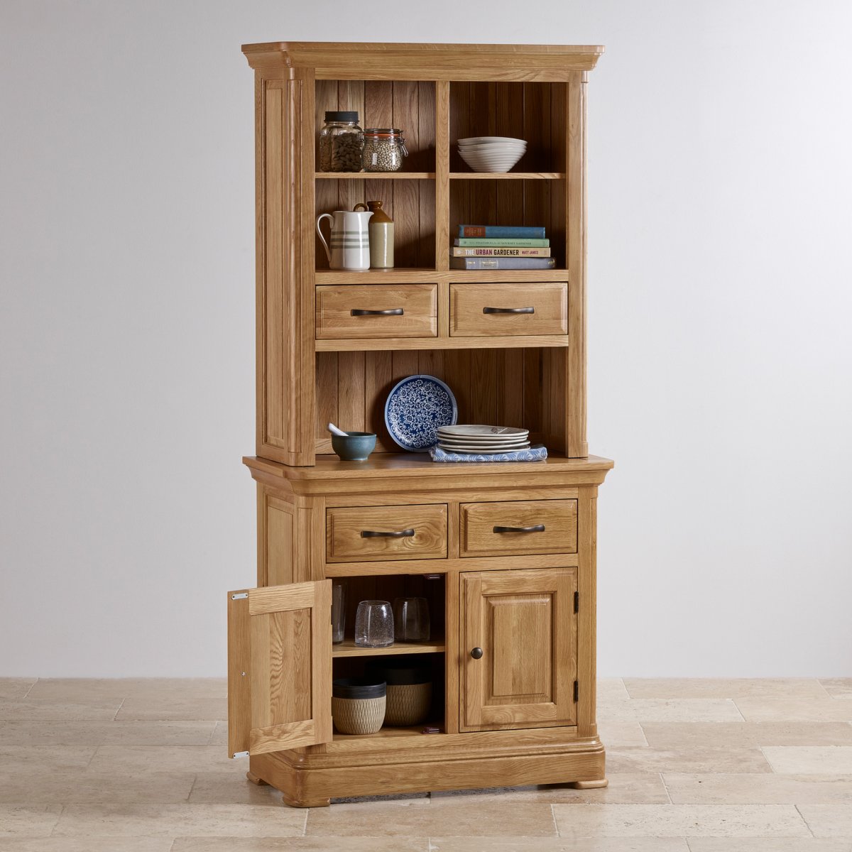 Canterbury Small Dresser in Solid Oak Oak Furniture Land