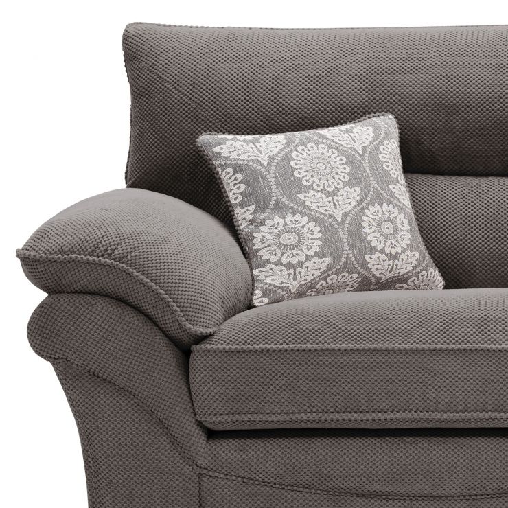 Chloe 2 Seater Sofa in Charcoal Oak Furniture Land