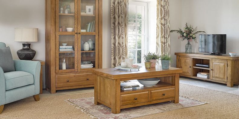 Oak Coffee Tables | Solid Wood Coffee Tables | Oak Furnitureland