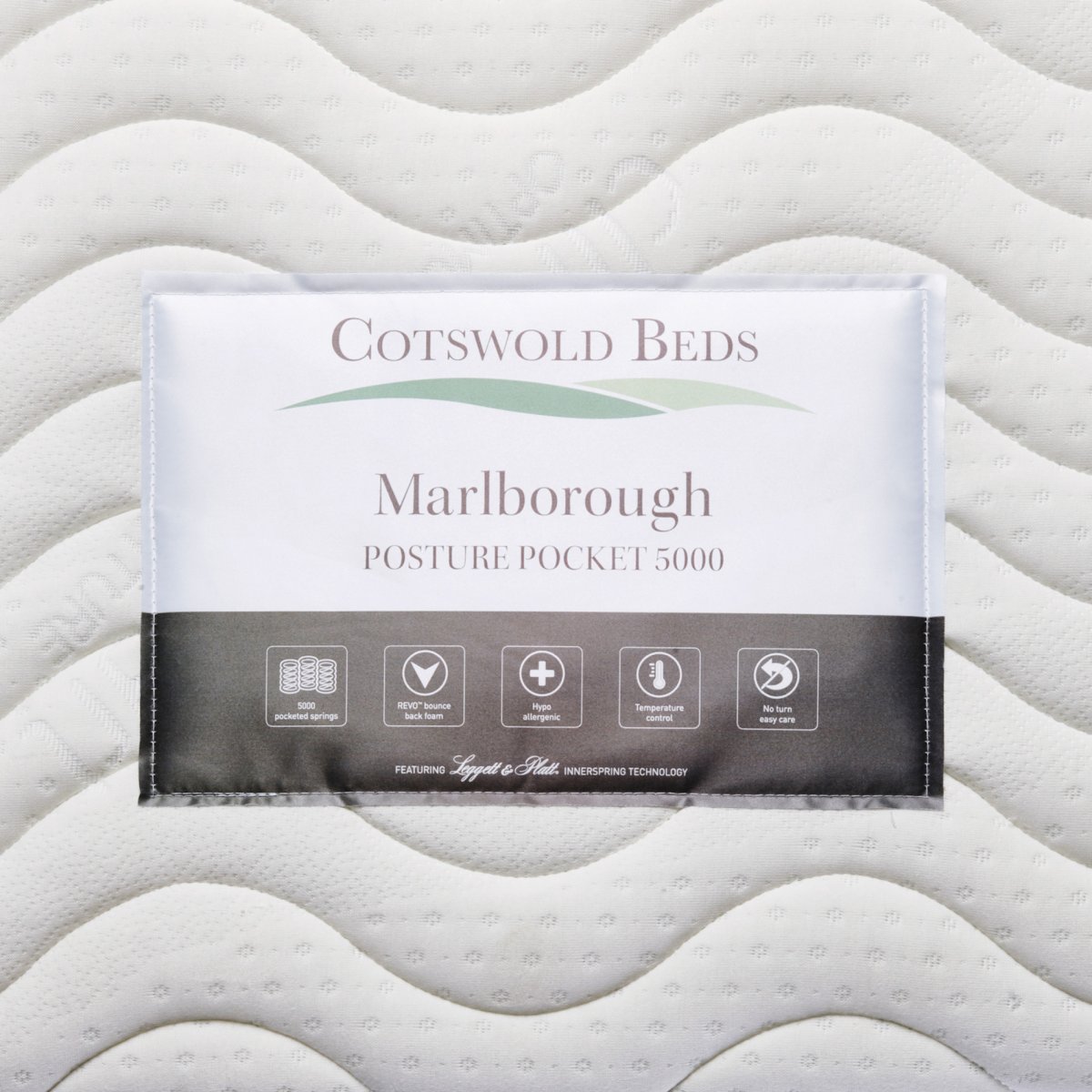Marlborough 5000 Double Mattress Oak Furniture Land