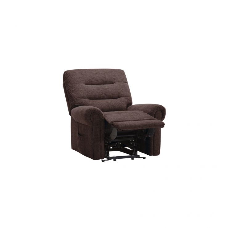 Eastbourne Electric Recliner Armchair in Charcoal Oak Furniture Land