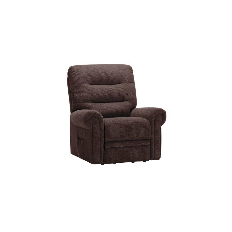 Eastbourne Electric Recliner Armchair in Charcoal Oak Furniture Land