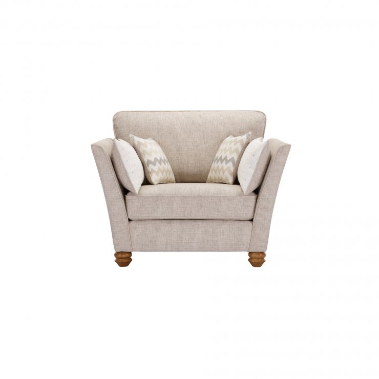 Gainsborough Loveseat in Beige Oak Furniture Land
