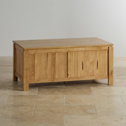Galway Narrow Small Dresser in Solid Oak Oak Furniture Land