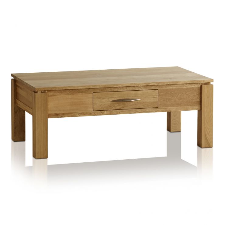Galway Large Coffee Table in Solid Oak Oak Furniture Land