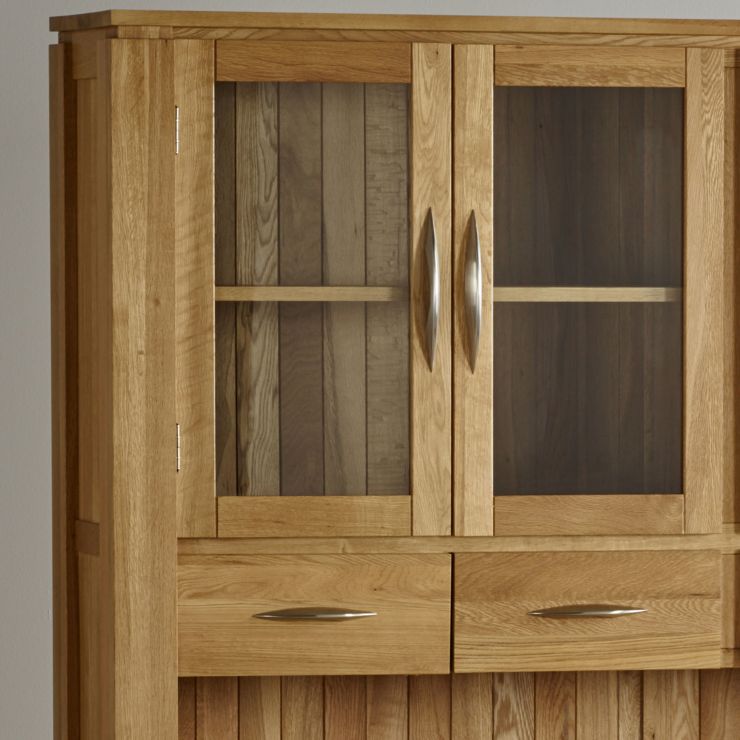 Galway Natural Solid Oak Large Dresser by Oak Furniture Land