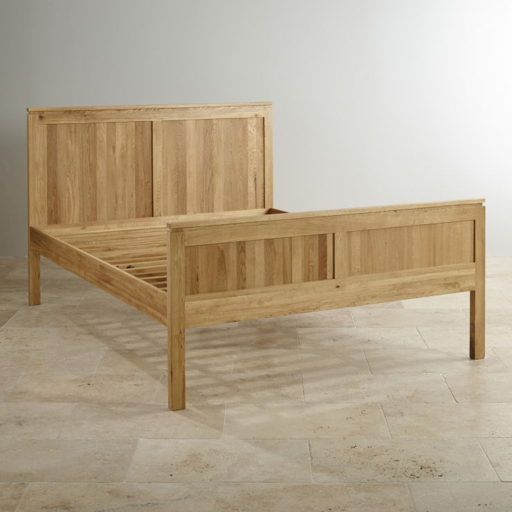 Galway KingSize Bed in Solid Oak Oak Furniure Land