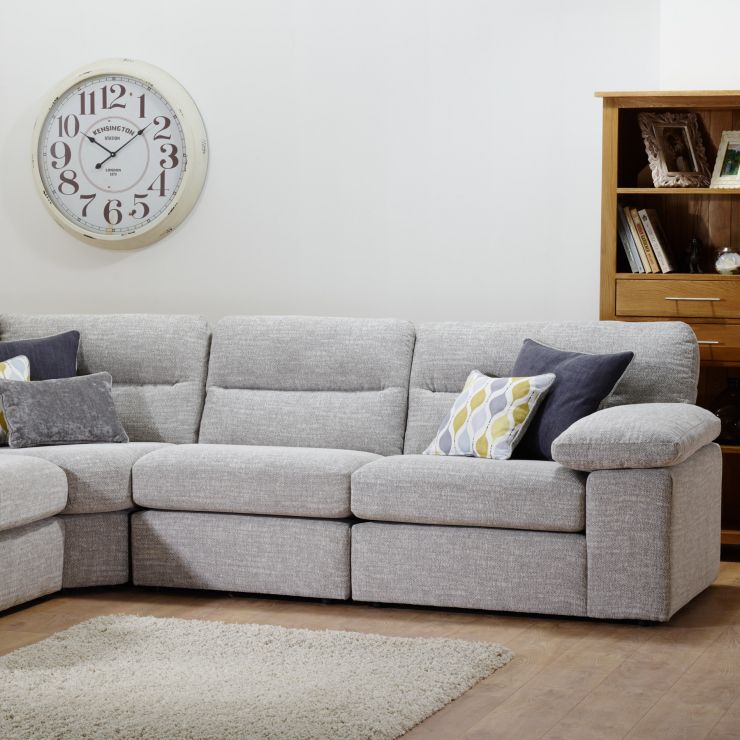 Group 3 Modular Sofa in Steel Oak Furniture Land