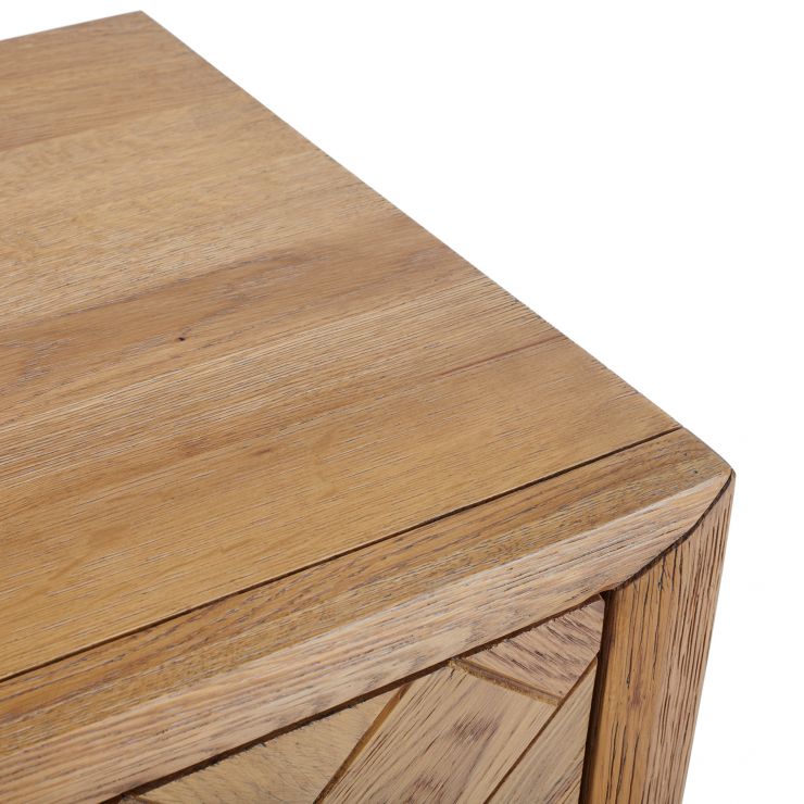 Parquet Mid Century TV Unit Oak Furnitureland