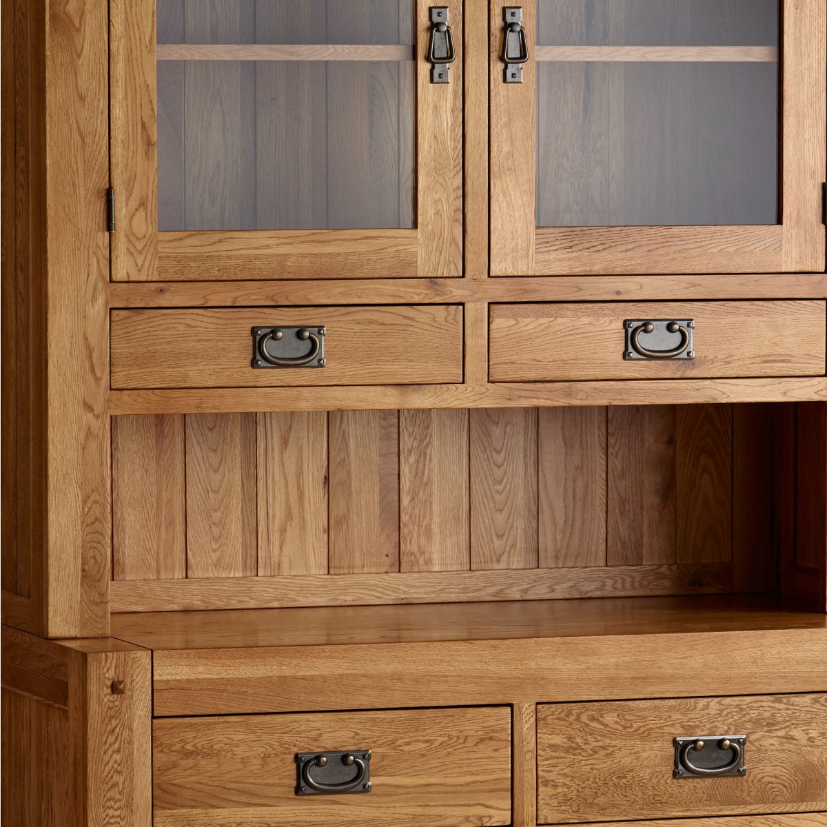 Quercus Small Dresser in Rustic Oak Oak Furniture Land