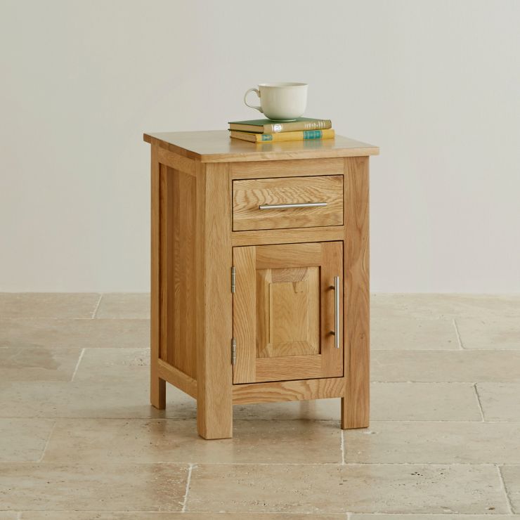 Rivermead Bedside in Solid Oak Oak Furniture Land