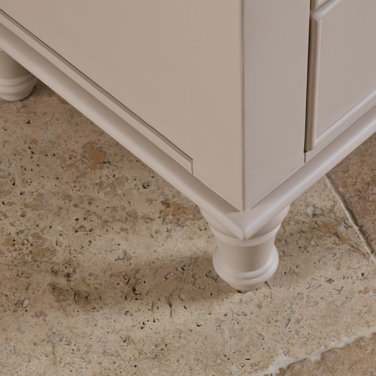 Shay 2 Drawer Bedside Table Painted Oak Oak Furniture Land