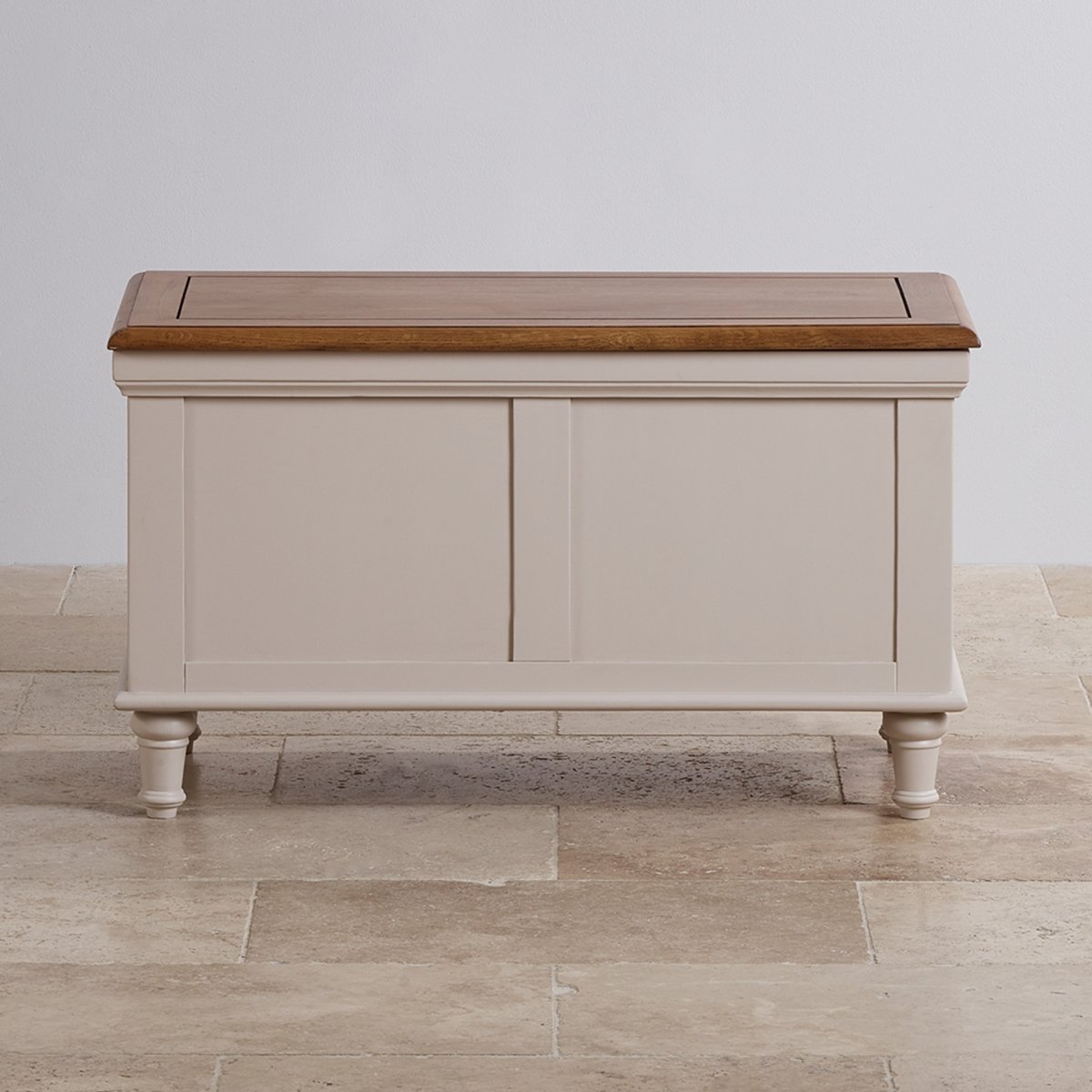 Shay Blanket Box Painted Rustic Oak Oak Furniture Land