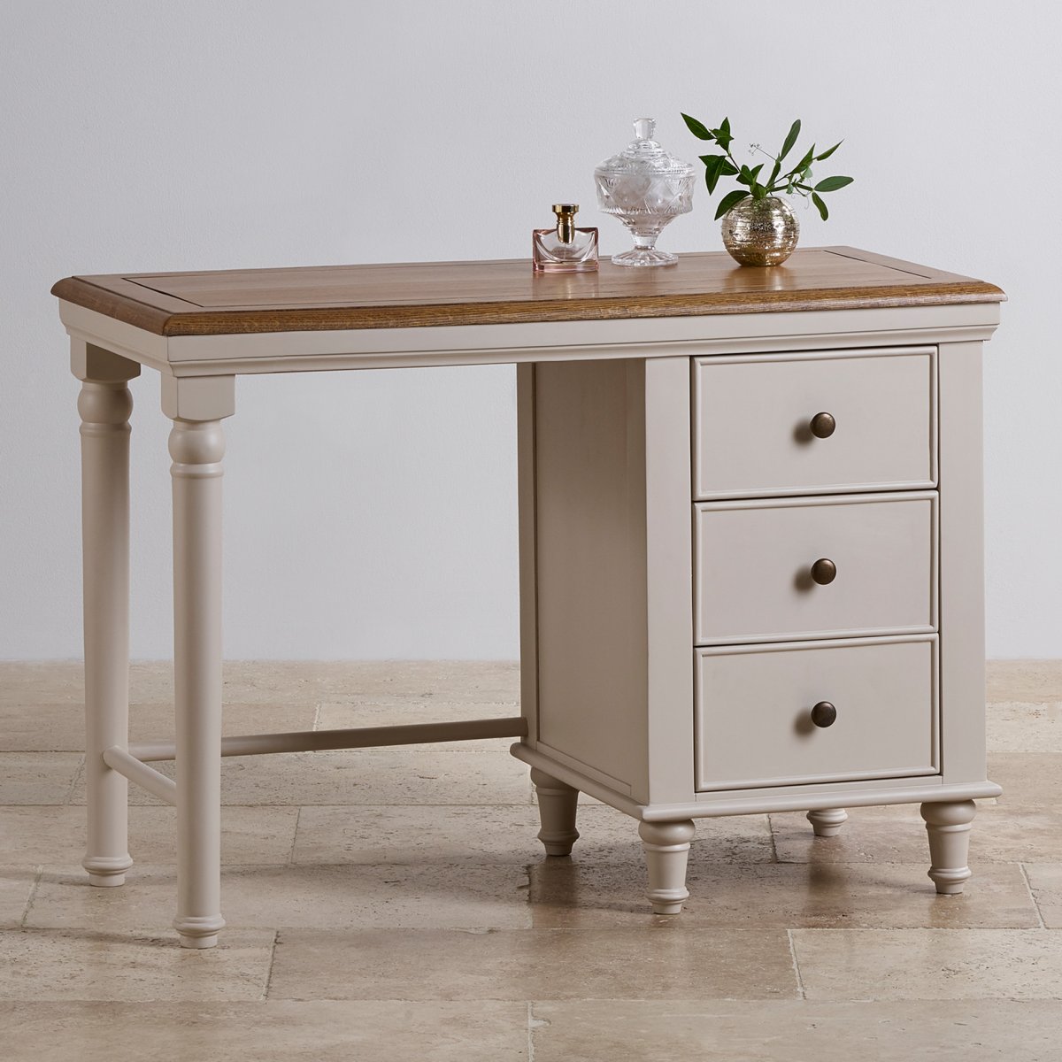 Shay Dressing Table in Painted Oak Oak Furniture Land