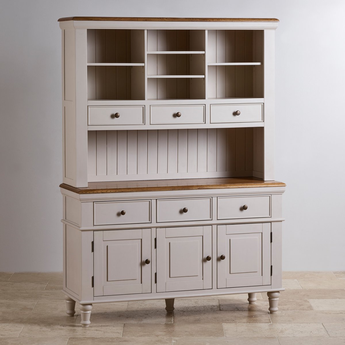 Shay Large Dresser in Painted Hardwood Oak Furniture Land