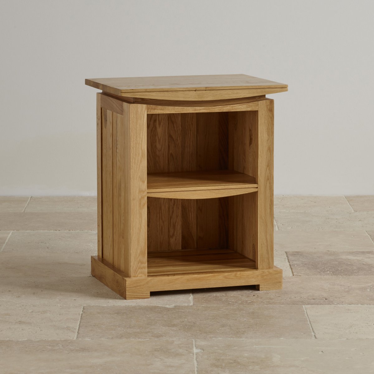 Tokyo Bedside Table in Natural Solid Oak Oak Furniture Land
