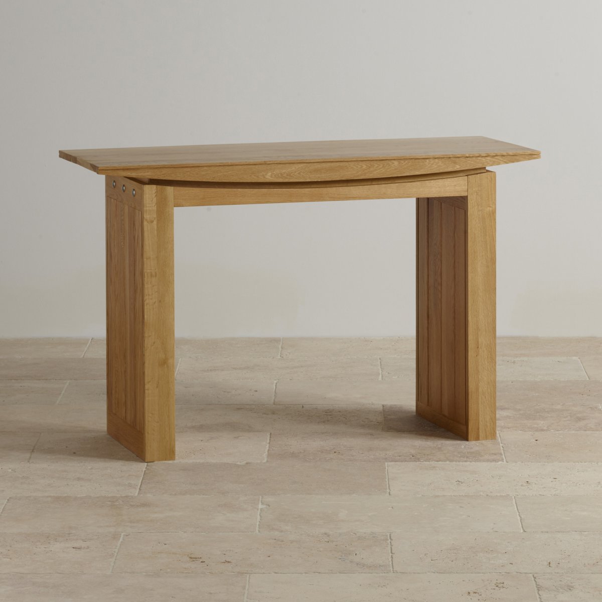 Tokyo Console Table in Natural Solid Oak Oak Furniture Land