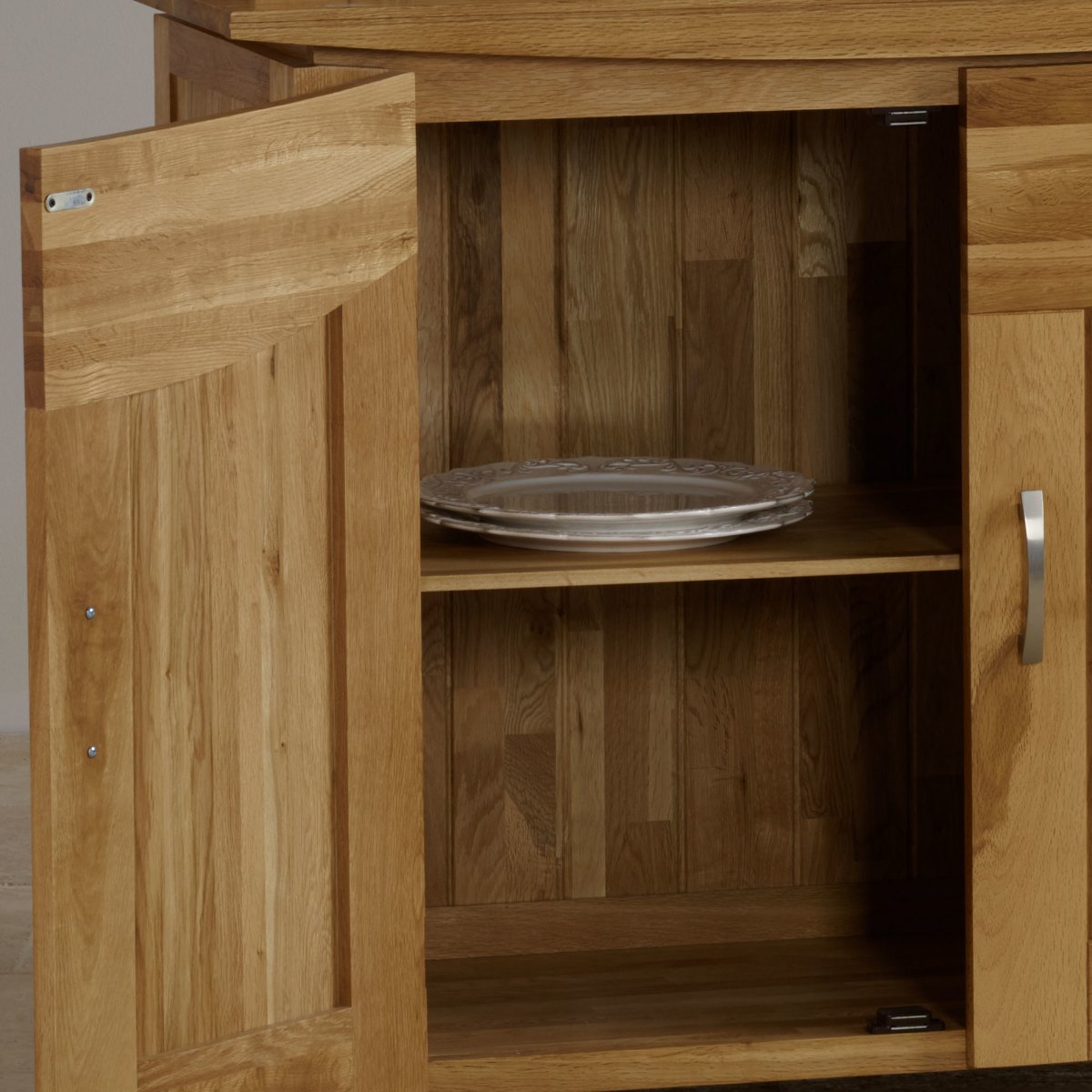 Tokyo Small Sideboard in Natural Solid Oak Oak Furniture Land