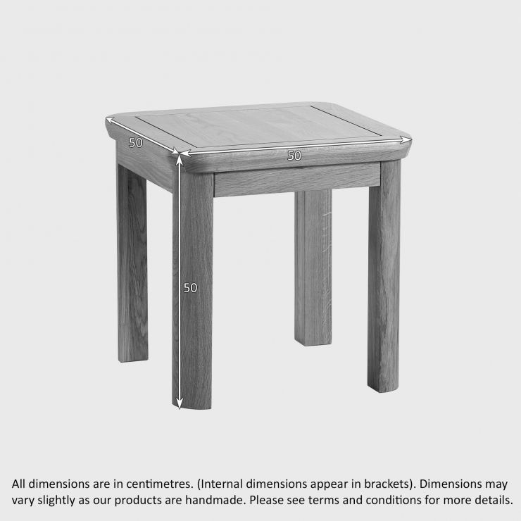 Wiltshire Side Table in Natural Solid Oak Oak Furniture Land