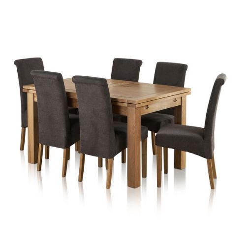 Oak Dining Sets Dining Table and Chairs Oak Furnitureland
